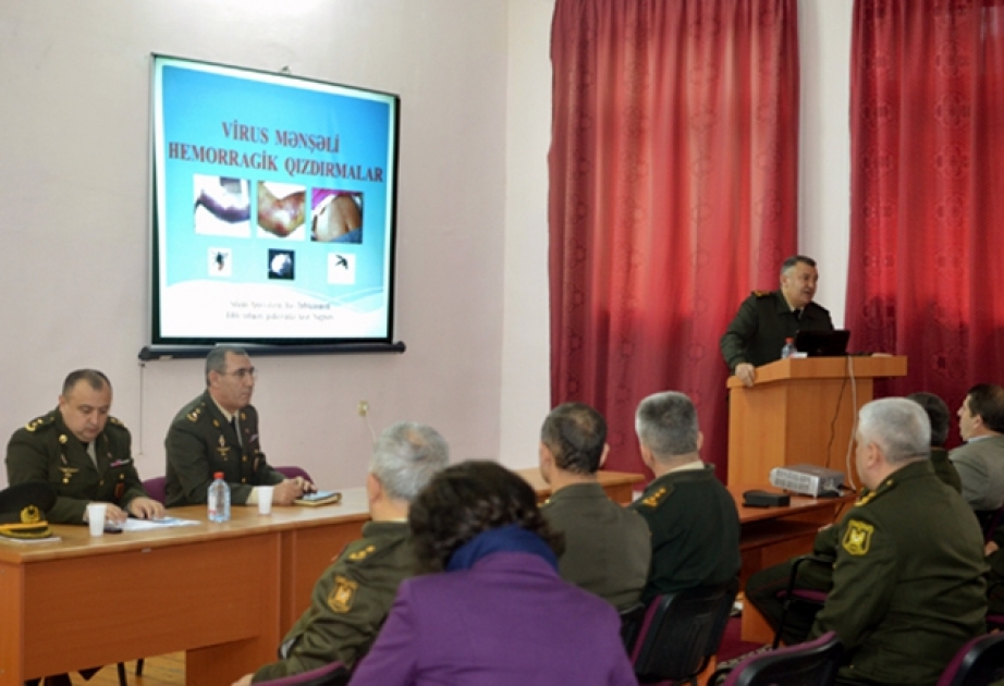 Hərbi tibb fakültəsində Ebola virusu ilə bağlı elmi konfrans