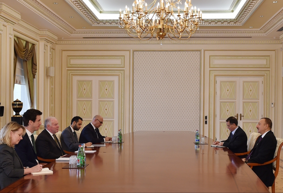 President Ilham Aliyev received a delegation led by the British Prime Ministerial Trade Envoy VIDEO