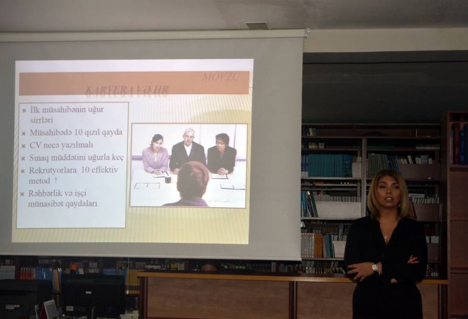 ATİ-də “Biznes etikası” mövzusunda seminar-təqdimat maraqla qarşılanıb