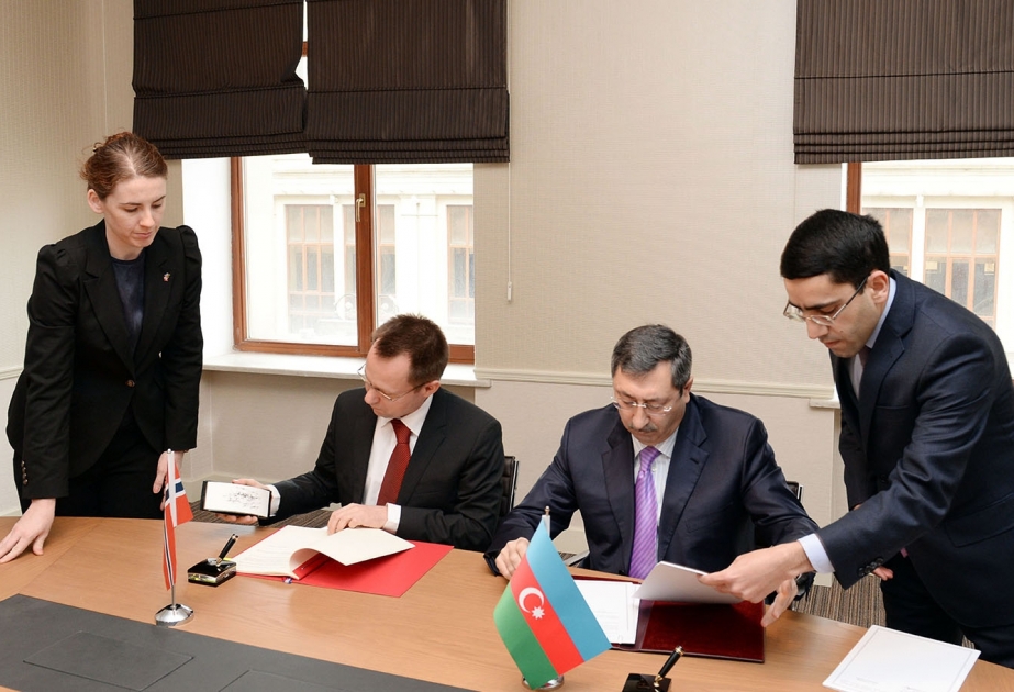 Deux accords signés entre l’Azerbaïdjan et la Norvège