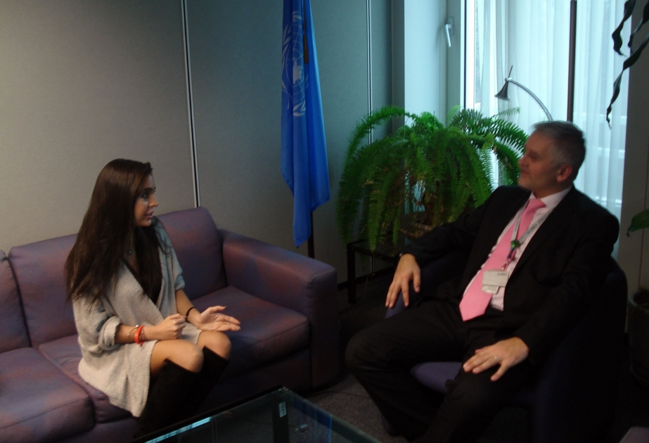 Entretien de la vice-présidente de la Fondation Heydar Aliyev avec le directeur du Bureau régional du PNUE pour l’Europe