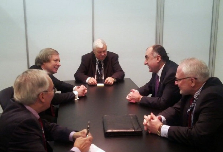 Azerbaijani FM meets OSCE Minsk Group Co-Chairs