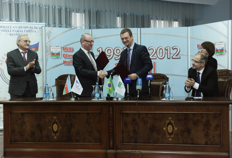 Mémorandum sur la coopération entre les comités paralympiques nationaux d’Azerbaïdjan et de Brésil