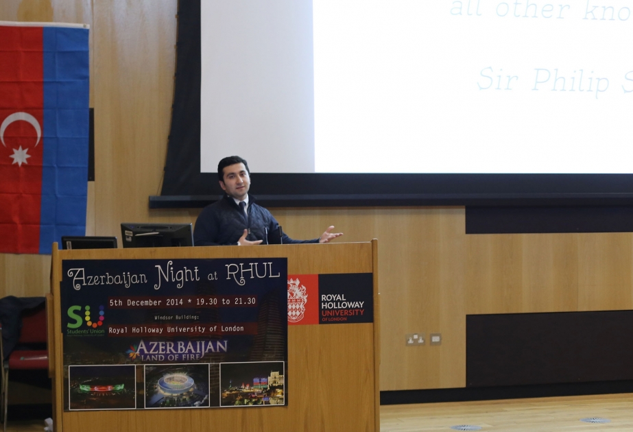 "Day of Azerbaijan" in British "Royal Holloway" University