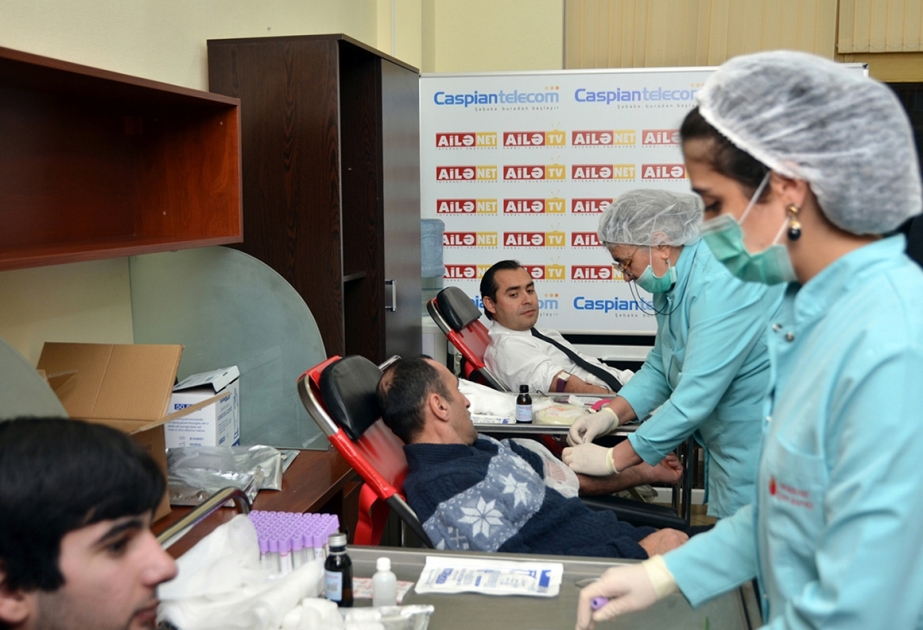 Ailə TV организовала благотворительную акцию по сдаче крови