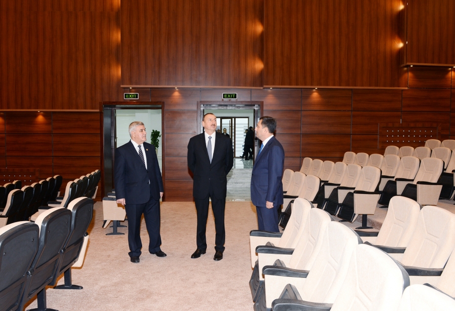 Visite du président azerbaïdjanais Ilham Aliyev à Sabirabad VIDEO