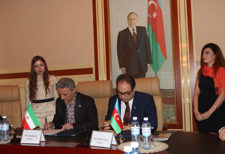 Baku State University, University of Tehran sign MoU