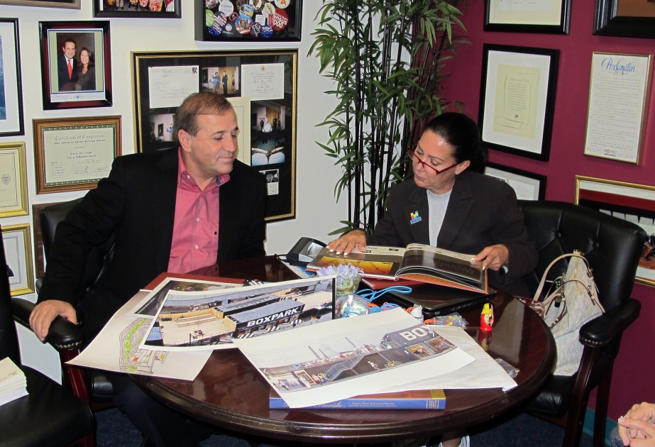 “Khazar İslands” project arouses great interest in USA