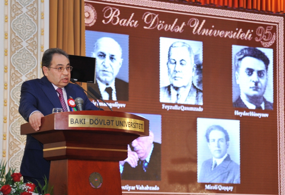 Baku State University marks 95th anniversary VIDEO