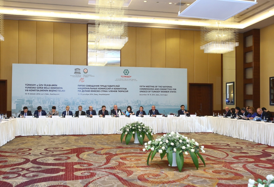 In Baku hat die 5. Sitzung der nationalen Kommissionen und Komitees für UNESCO von Mitgliedstaaten der Organisation TURKSOY ihre Arbeit begonen