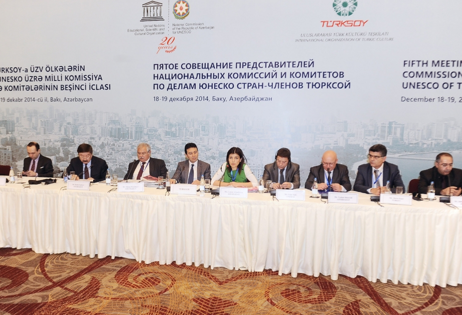 TÜRKSOY-a üzv ölkələrin UNESCO üzrə Milli komissiya və komitələrinin 5-ci iclası başa çatıb