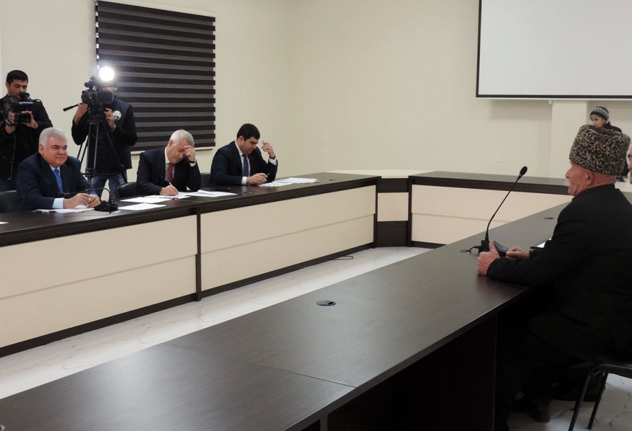 Министр транспорта принял граждан в Хачмазе