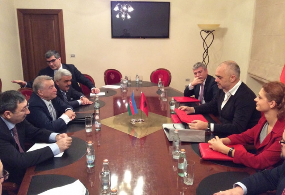 Aserbaidschan wird an der Entwicklung des Generalplans für die Vergasung von Albanien teilnehmen