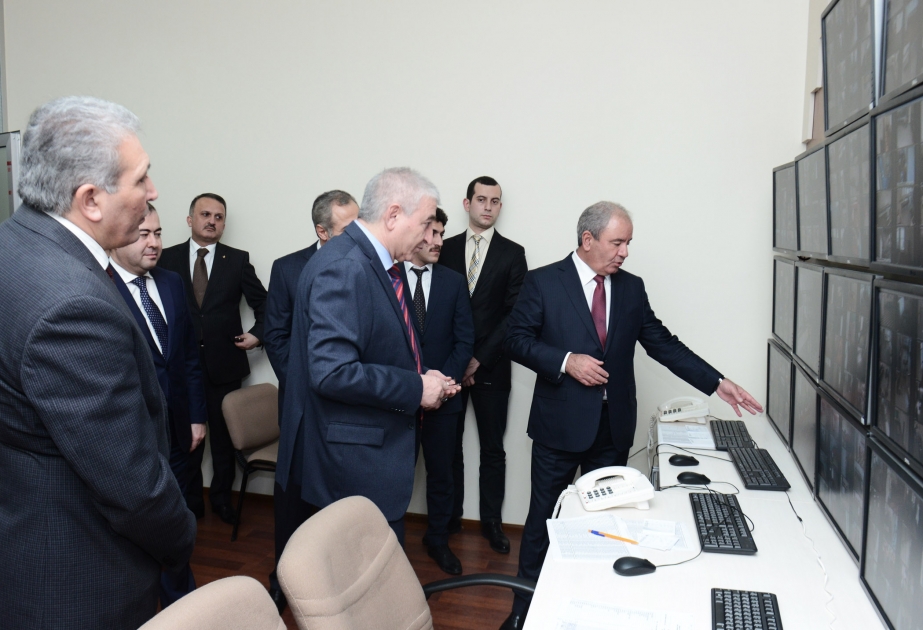 Mərkəzi Seçki Komissiyasında veb-kameralara texniki nəzarət mərkəzinə baxış keçirilib