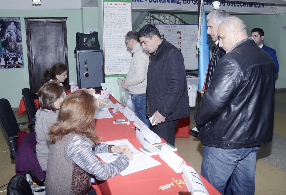 Bakının Xətai rayonunda bələdiyyə seçkiləri şəffaf və demokratik şəkildə keçir