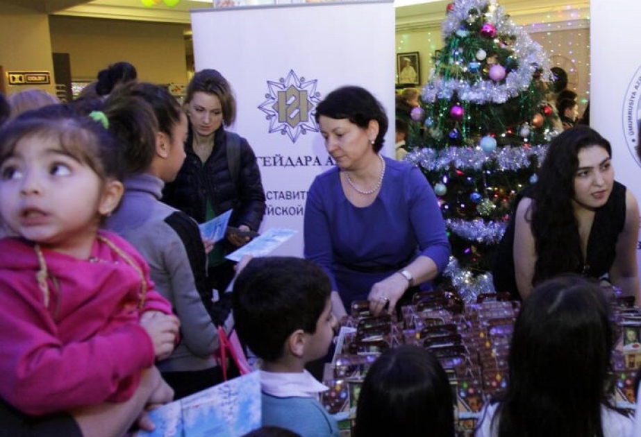 Festivities arranged for children homes and boarding schools in Moscow initiated by Leyla Aliyeva
