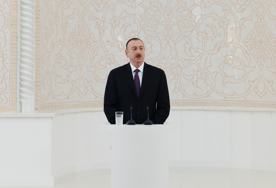 Le président azerbaïdjanais Ilham Aliyev a participé à l’inauguration de la Mosquée Heydar VIDEO