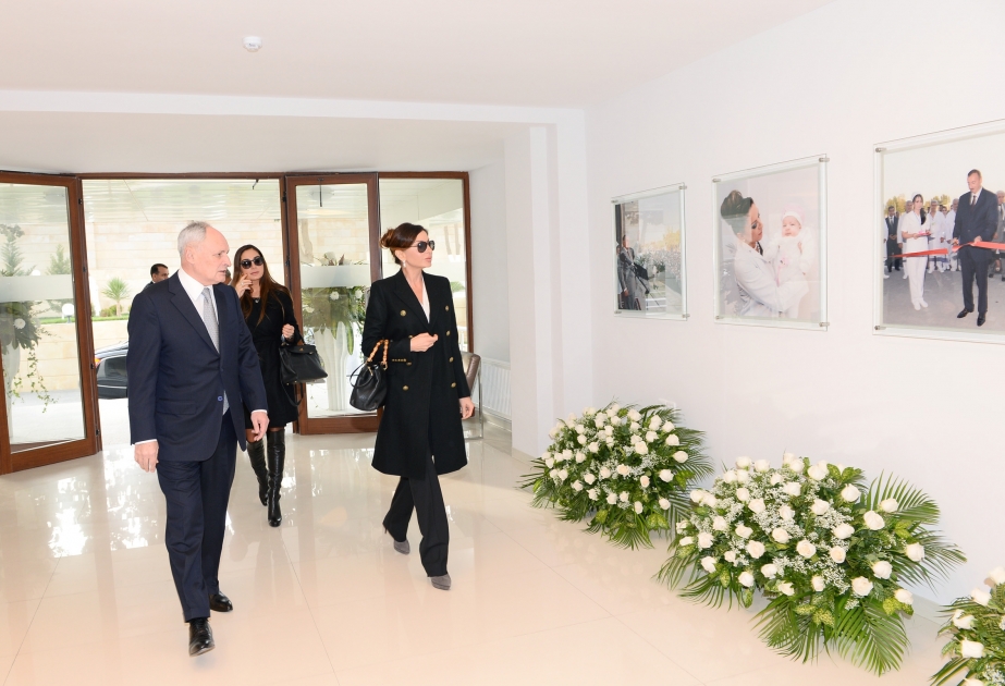 La présidente de la Fondation Heydar Aliyev a visité le Sanatorium national pour enfants
