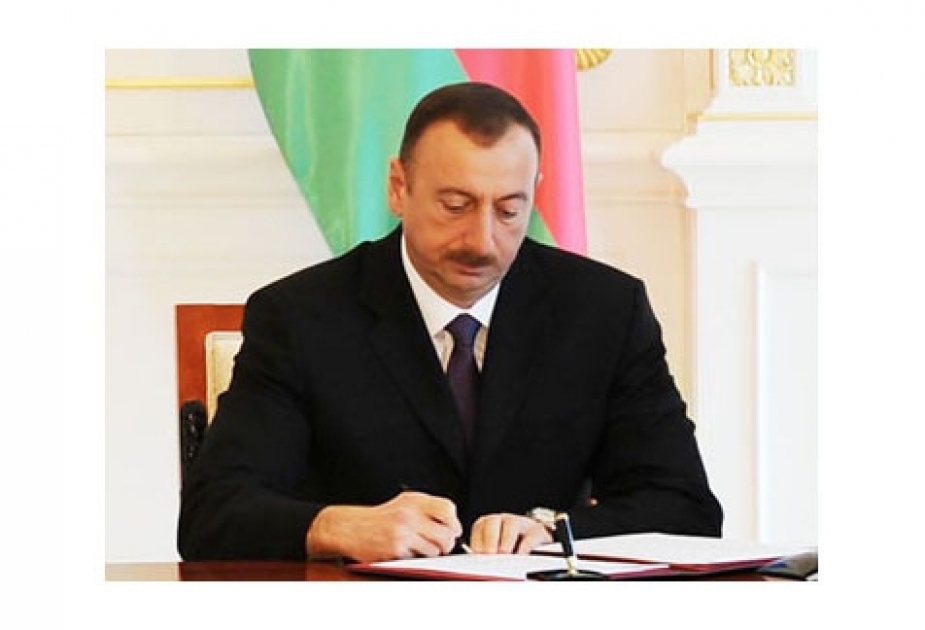 Präsident von Aserbaidschan Ilham Aliyev verabschiedet einen Gnadenerlass