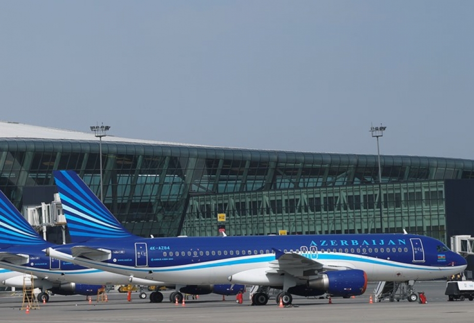 Международный аэропорт Гейдар Алиев перешел на усиленный режим работы ВИДЕО