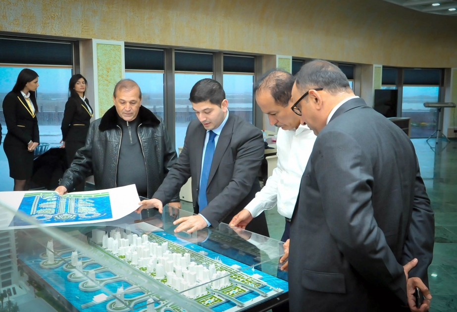 شركة "داماك العقارية" الإماراتية تبدي اهتماما بمشروع "Khazar İslands"