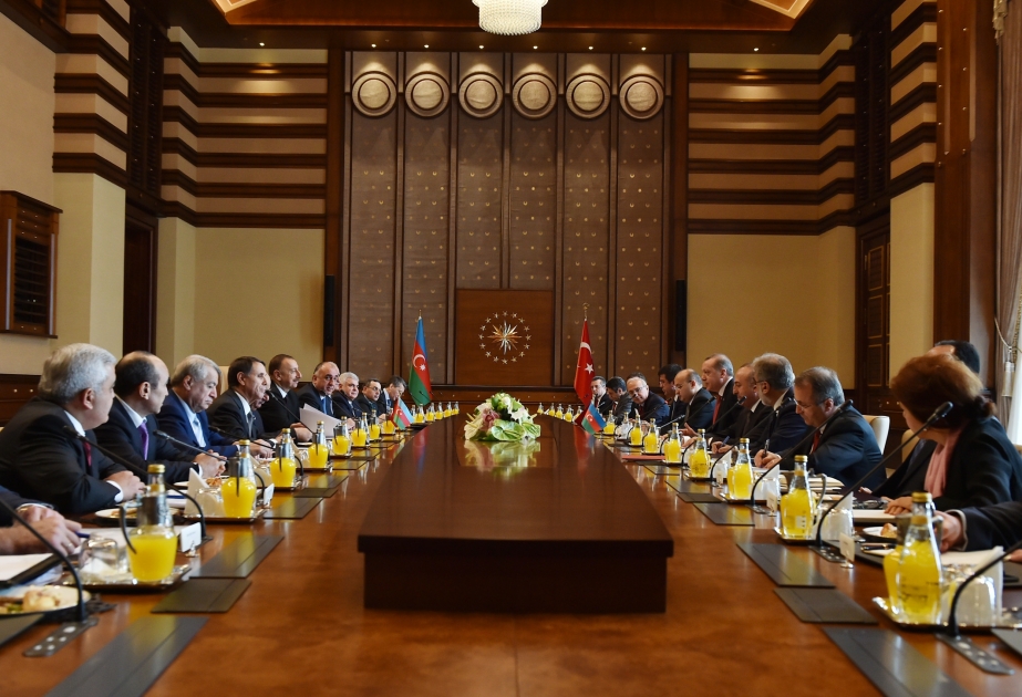 Türkiyə-Azərbaycan Yüksək Səviyyəli Strateji Əməkdaşlıq Şurasının dördüncü iclası keçirilib VİDEO