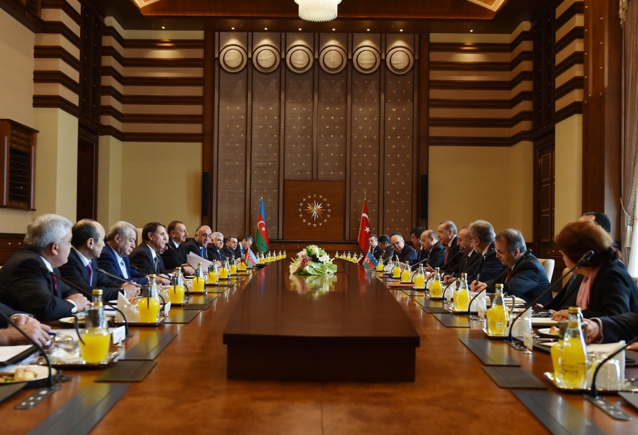 Vierte Sitzung des Rates für türkisch-aserbaidschanische strategische Zusammenarbeit VIDEO