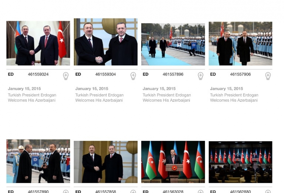 Prezident İlham Əliyevin Türkiyəyə dövlət səfərini Britaniyanın foto agentliyi ətraflı işıqlandırıb VİDEO