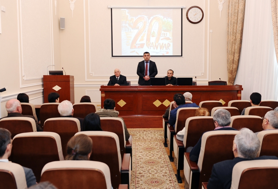 20 Yanvar istiqlaliyyət tariximizin şanlı səhifəsidir