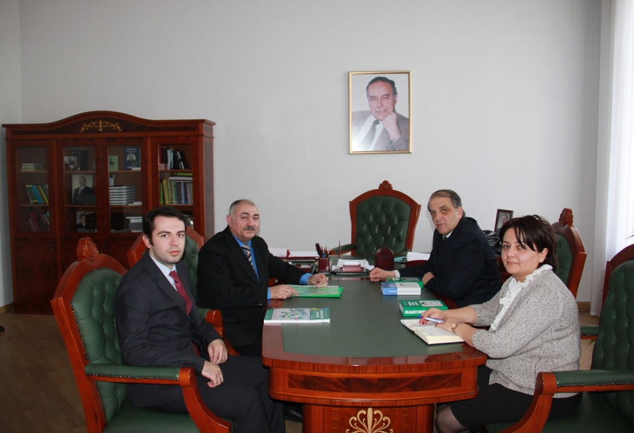 Akademik Zərifə Əliyeva adına Ukrayna Beynəlxalq Elmi-Tibbi Mərkəzinin nümayəndə heyəti Bakıda olub