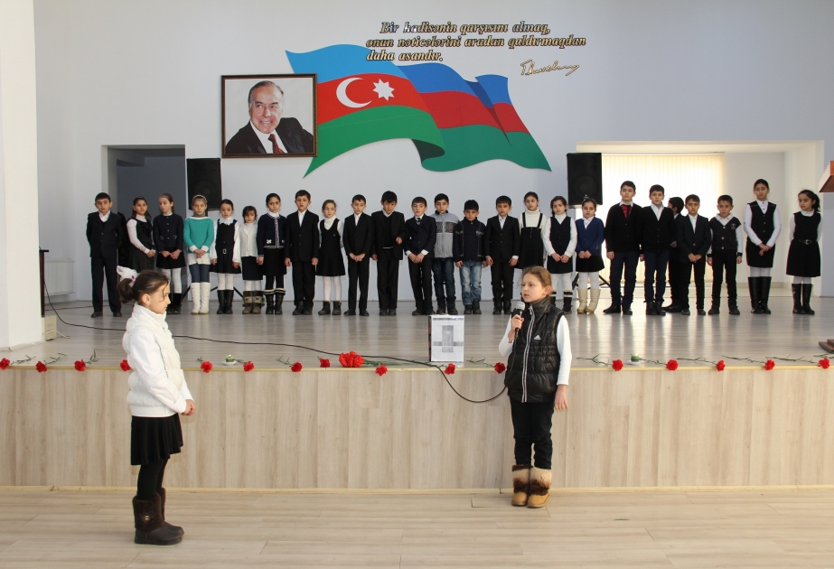 “N” saylı hərbi hissədə anma mərasimi