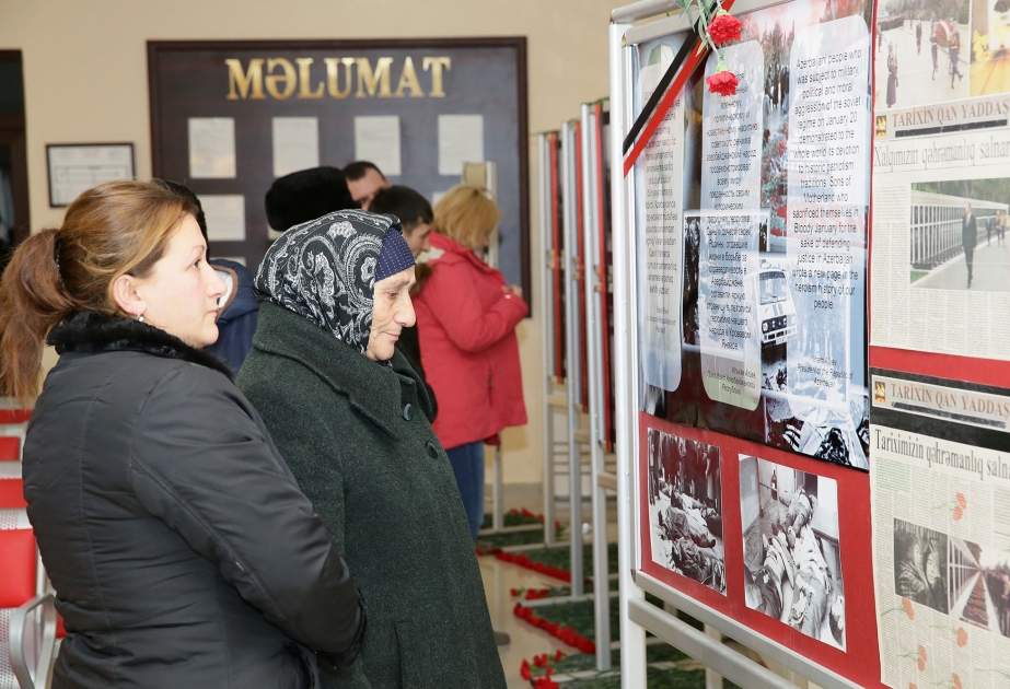 Dövlət Miqrasiya Xidmətində 20 Yanvar faciəsinin 25-ci ildönümü ilə bağlı anım mərasimi keçirilib