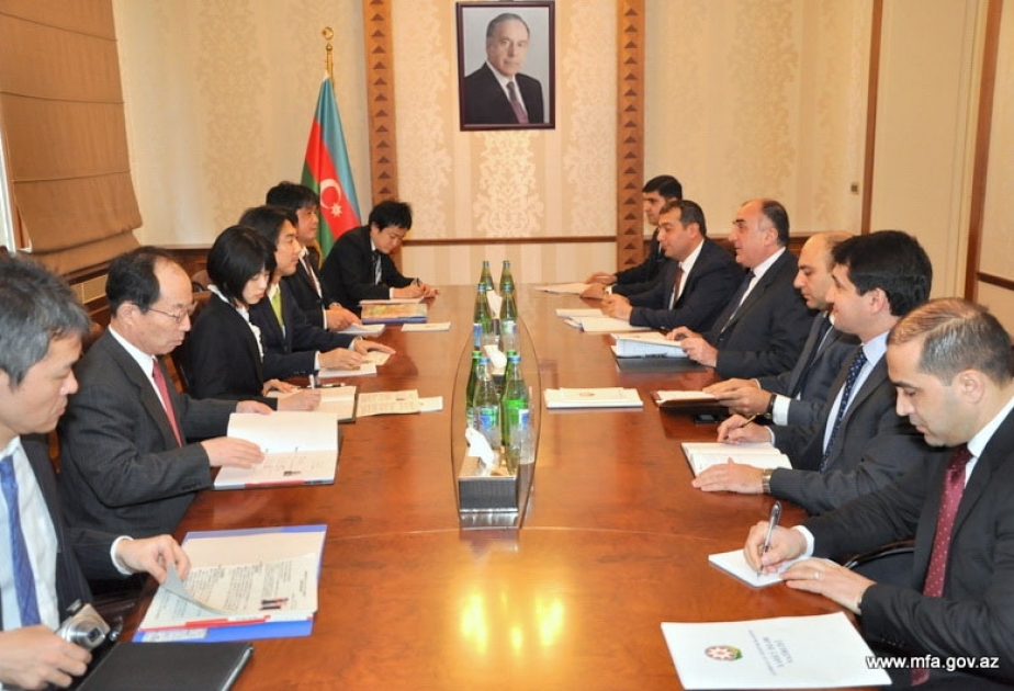 Azerbaijani FM meets Japanese deputy FM