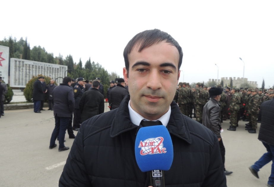 Biz gənclər şəhidlərimizlə qürur duyuruq