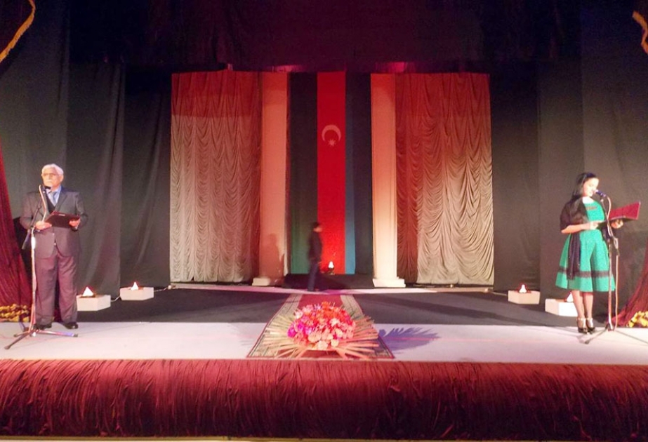 Lənkəran Dövlət Dram Teatrında “Tarixləşən yaddaşımız” adlı tamaşanın təqdimatı olub