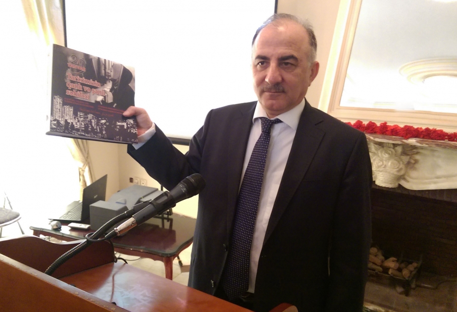 Tehranda “20 Yanvar: Tariximizin qanlı və şanlı səhifəsi” kitab-albomunun təqdimat mərasimi olub VİDEO