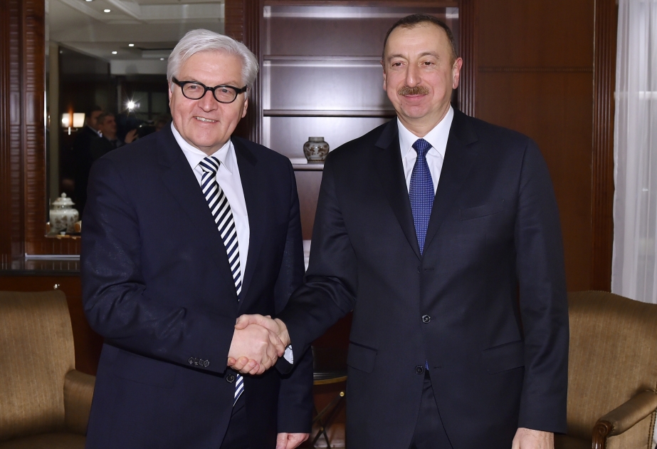 Entretien du président azerbaïdjanais Ilham Aliyev avec le ministre fédéral des Affaires étrangères de l’Allemagne VIDEO