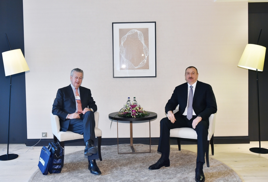 President Ilham Aliyev met the Chairman of Dutch Damen Shipyards Group VIDEO