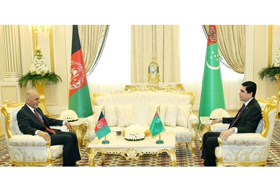 阿富汗和土库曼斯坦两国总统讨论建设阿富汗-土库曼斯坦-阿塞拜疆-格鲁吉亚-土耳其交通走廊
