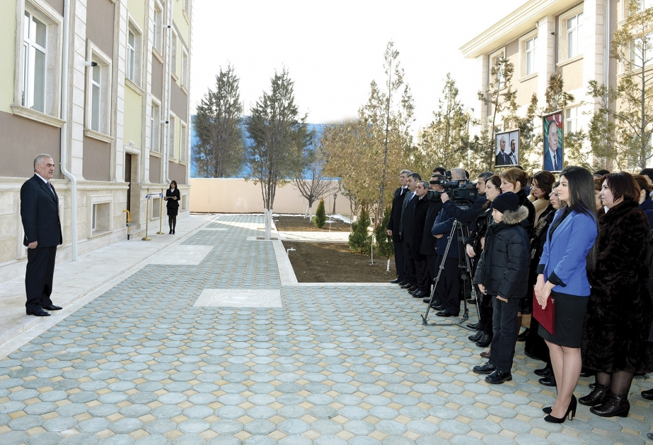 Naxçıvan şəhərində yeni yaşayış binası istifadəyə verilib