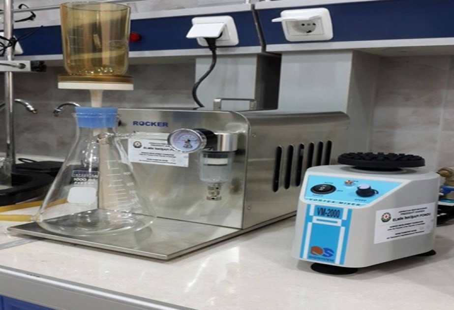 AMEA-nın Aşqarlar Kimyası İnstitutuna yeni cihaz və avadanlıq alınıb