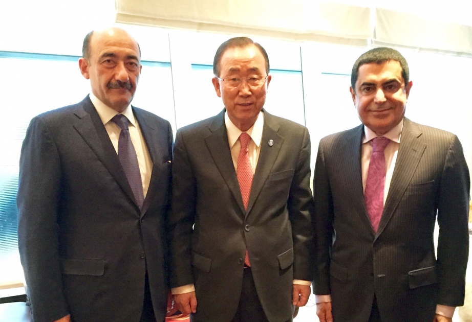 Abulfas Garayev rencontre Ban Ki-moon au siège de l’ONU