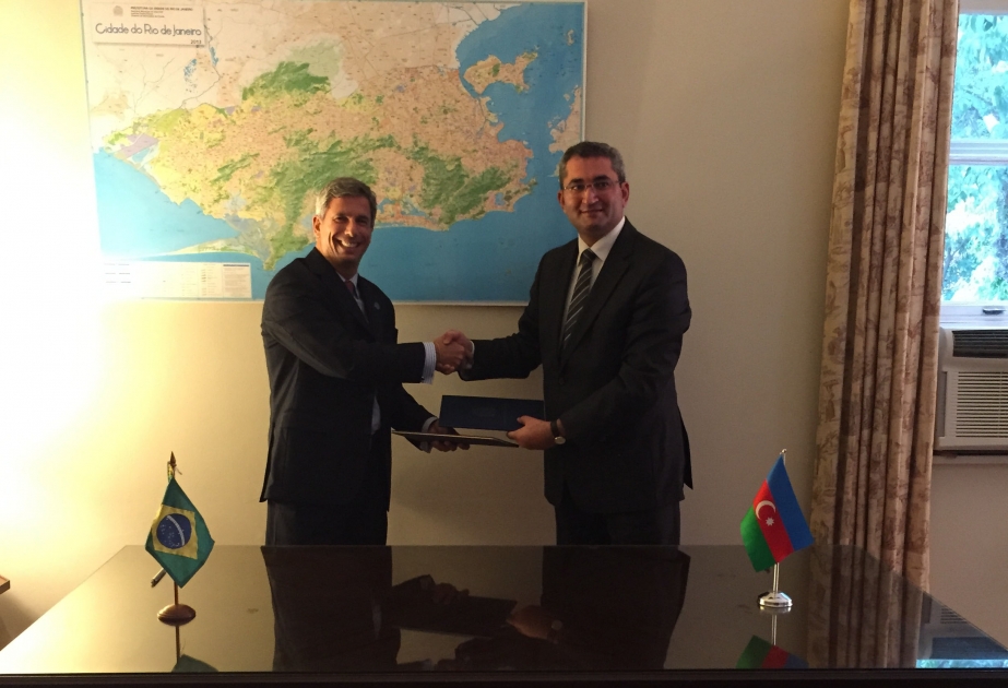 Baku und Rio de Janeiro unterzeichnen ein Protokoll über Zusammenarbeit