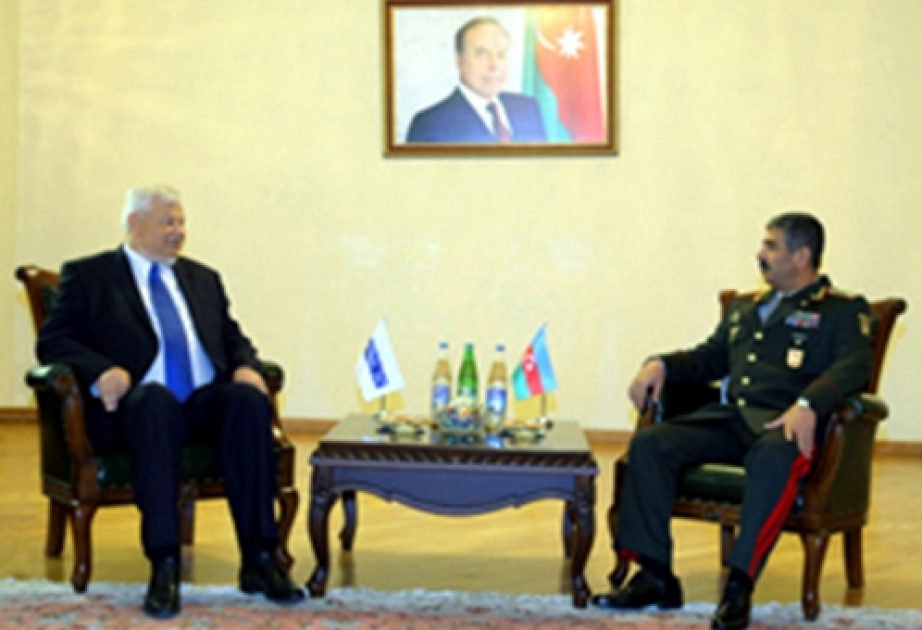 Azerbaijani Defence Minister, OSCE Personal Representative discuss situation on line of contact