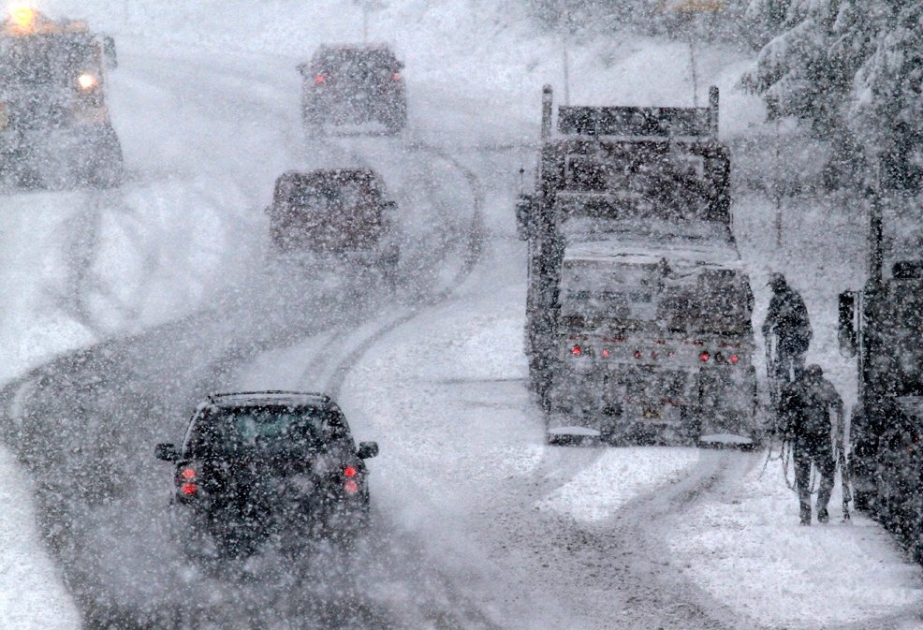 Record snowfall in northern Swedish city
