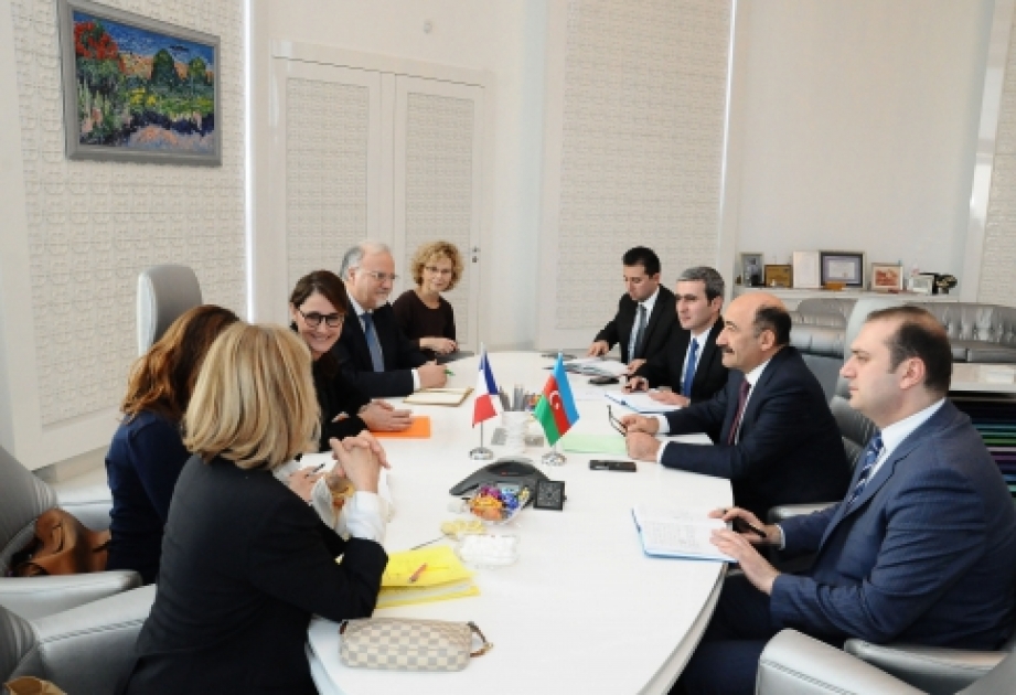 Treffen mit einer französischen Delegation im Kultur-und Tourismusministerium