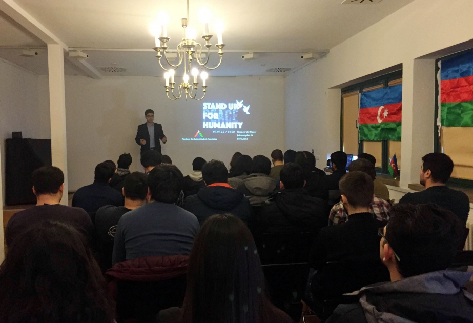 Azərbaycanlı gənclər xarici tələbələri Xocalı soyqırımına biganə qalmamağa çağırıblar