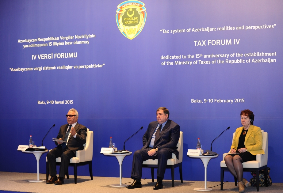 Bakou accueille le 4e Forum fiscal au sujet de «Le système fiscal de l’Azerbaïdjan : les réalités et les perspectives»