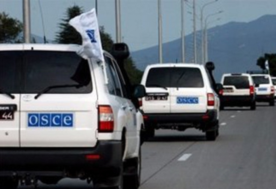 OSZE-Vertreter führen Monitoring entlang der Kontaktlinie durch