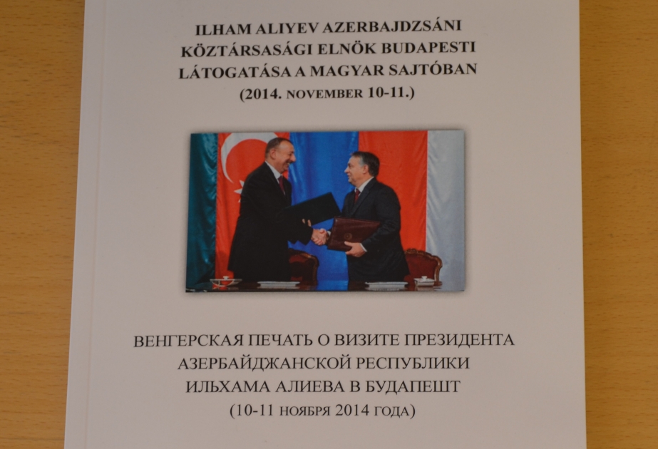 Macarıstanda Azərbaycanla bağlı daha bir kitab nəşr edilib